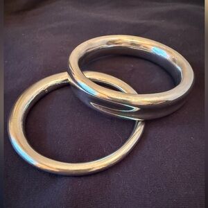 Neiman Marcus silver bangles